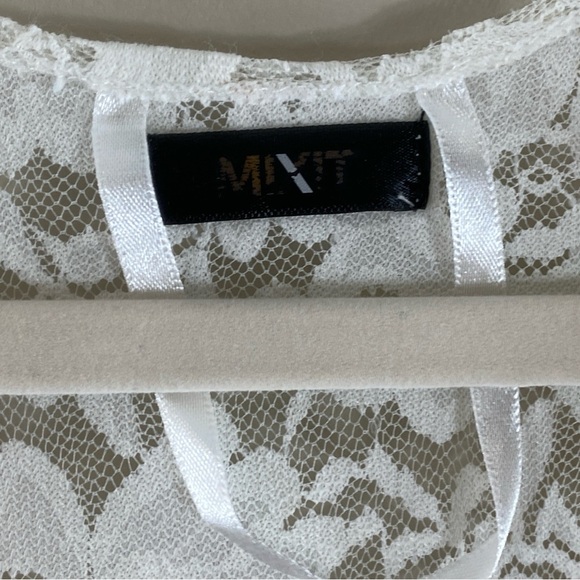 Mixit White Lace Cardigan Kimono One Size‎ - Picture 4 of 8